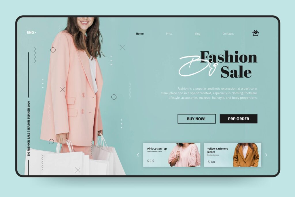 A beautiful Landing Page Design By Viabletree